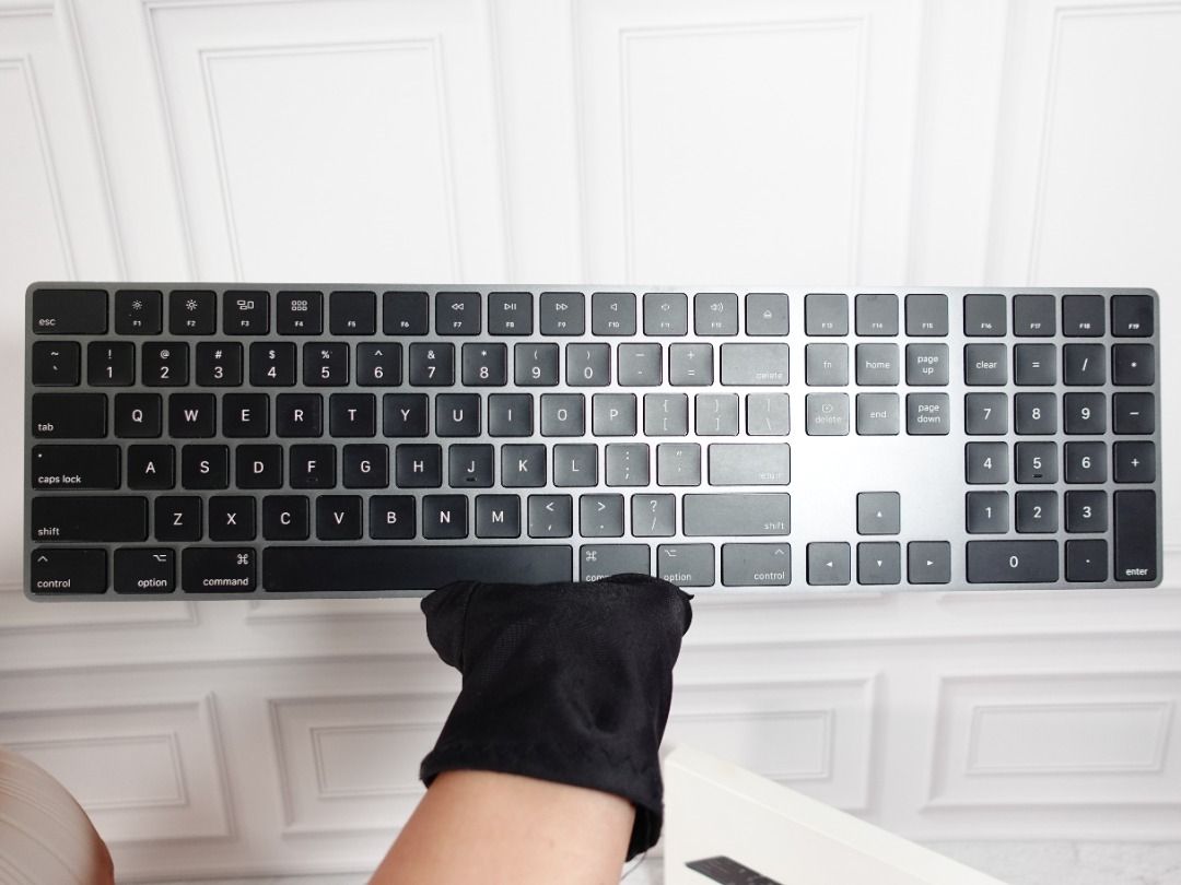 Apple Magic Keyboard with Numeric Keypad Space Grey, Computers & Tech ...