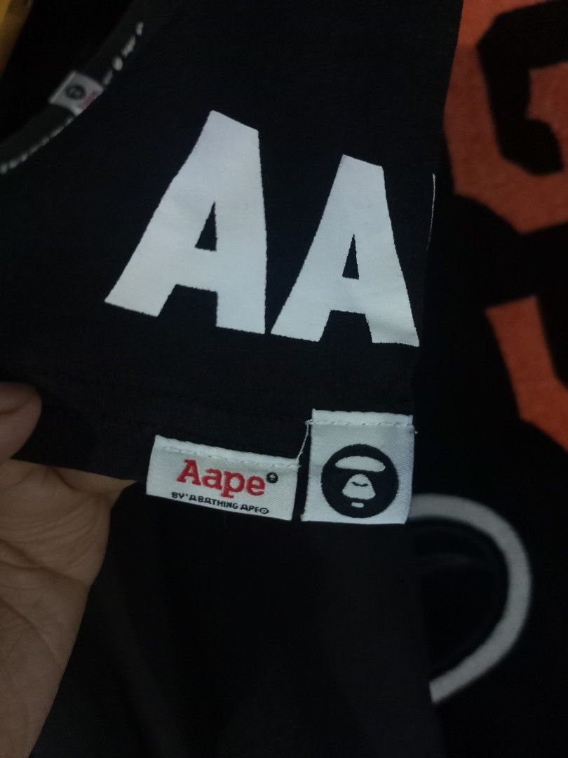 Aape x Mickey Mouse Black Tee (Category: Tshirts & Polo Shirts ) located in Castilla. Submitted by stignapamorma (Listing ID 1466481450, Image 3). Description: Size - 18.5x25.5 Condition - Excellent Color Rate - 9/10 Issue - None Price - 650+SF.