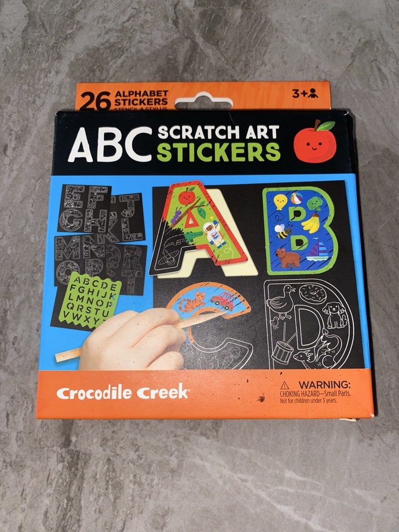 ABC Scratch Art Stickers (Category: Art & Prints) located in Las Pinas. Submitted by sherylandmargaux (Listing ID 1466391563, Image 2). Description: .