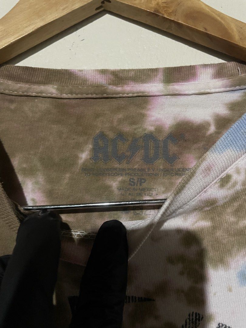 AC/DC High Voltage Tie-Dye (Category: Tshirts & Polo Shirts ) located in San Jose del Monte. Submitted by naaahmaaan (Listing ID 1466376982, Image 2). Description: - Dimes: L 25 W 20 - Size: Tagged S/P - 📍Sjdm Bulacan - Dm me for mote inquiries 📩.