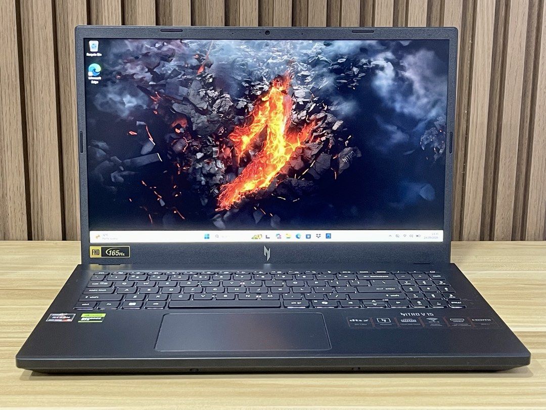 Acer Nitro V15 (Category: Laptops & Notebooks) located in San Juan City. Submitted by macprince (Listing ID 1466464699, Image 1). Description: Model : Acer Nitro V15 Ryzen 5 6600H - 16Gb DDR5 , 512GB SSD 15.6 Inch 165Hz - Nvidia RTX 3050 (6Gb GDDR6 Dedicated ) Quick Specifications - Acer Nitro V15 (ANV15-41) - Processor : AMD Ryzen 5 6600H - 3.3GHz Base boost up to 4.3GHz (12CPU’s) - 6 Cores, 12 threads - 16Gb DDR5 Ram - 512 Gb SSD Flash Storage 