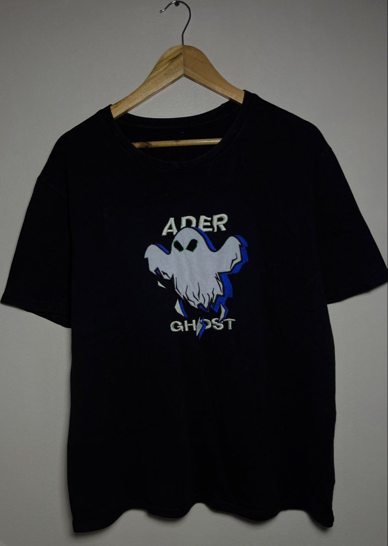 ADER ERROR GHOST (Category: Tshirts & Polo Shirts ) located in Marikina City. Submitted by chasecollectives (Listing ID 1466481728, Image 1). Description: BRAND : ADER ERROR GHOST EXCELLENT CONDITION SIZE LARGE CAN FIT UPTO XL WIDTH : 23 LENGTH : 27 NO ISSUE.