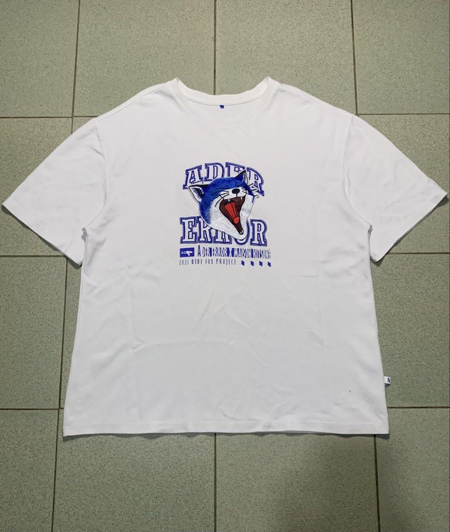Adererror ❌ Maison Kitsune White T-Shirt (Category: Tshirts & Polo Shirts ) located in Davao. Submitted by mysticeagle-2763 (Listing ID 1466466496, Image 1). Description: Adererror ❌ Maison Kitsune White T-Shirt📌 W-23📌 L-28📌 Excellent Condition.