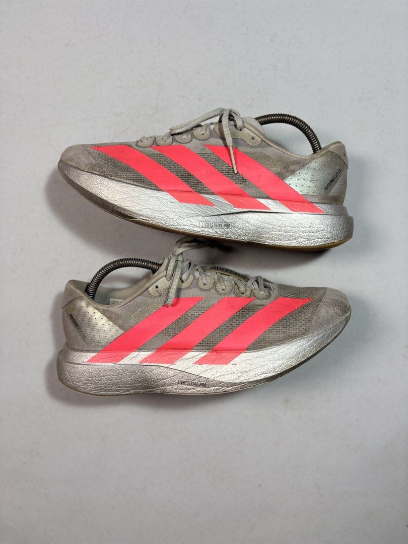 Adidas adizero SL (Category: Sneakers) located in Baguio. Submitted by lacedout2600 (Listing ID 1466349885, Image 1). Description: Size 9.5M/27.5 cm Excellent condi Legit/authentic pair 100% Needs slight cleaning only ₱2980 slightly nego Baguio loc Can ship nationwide.