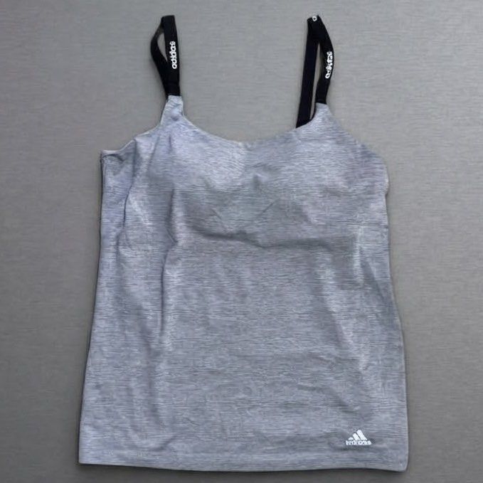 Adidas Athletic Tan Top (Category: Activewear) located in Davao. Submitted by ckkb1821 (Listing ID 1466353891, Image 1). Description: Adidas Athletic Tan Top Medium (17 x 19"L) Excellent condition ₱399 only + SF.