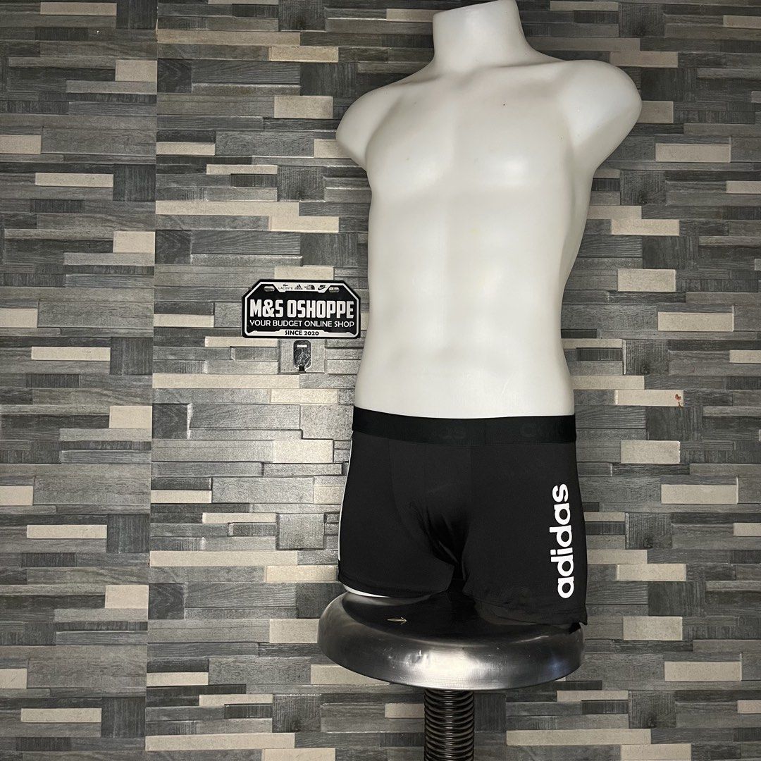 Adidas Black Men's Boxer Briefs (Category: Underwear) located in Tukuran. Submitted by ms-oshoppe (Listing ID 1466509728, Image 1). Description: 𝗕𝗥𝗔𝗡𝗗: ADIDAS 📍𝗦𝗜𝗭𝗘: 28-32 📍𝗖𝗥: 9.8/10 📍𝗜𝗦𝗦𝗨𝗘: None (𝐌) 𝐌𝐈𝐍𝐄 - 300 (𝐒) 𝐒𝐓𝐄𝐀𝐋 - 350 (𝐆) 𝐆𝐑𝐀𝐁 -400 — 𝐌𝐈𝐍𝐈𝐌𝐔𝐌 𝐈𝐍𝐂𝐑𝐄𝐌𝐄𝐍𝐓: ₱50 𝙀𝙓𝘼𝙈𝙋𝙇𝙀: 𝑮550 𝑶𝑹 🆙 📥 Message us for direct claim price 📍details are posted in the comment section ( tap each photo for 