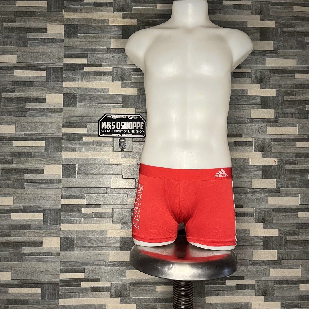 Adidas Red Boxer Briefs Underwear (Category: Underwear) located in Tukuran. Submitted by ms-oshoppe (Listing ID 1466509743, Image 1). Description: 𝗕𝗥𝗔𝗡𝗗: ADIDAS 📍𝗦𝗜𝗭𝗘: 28-32 📍𝗖𝗥: 9.8/10 📍𝗜𝗦𝗦𝗨𝗘: None (𝐌) 𝐌𝐈𝐍𝐄 - 300 (𝐒) 𝐒𝐓𝐄𝐀𝐋 - 350 (𝐆) 𝐆𝐑𝐀𝐁 -400 — 𝐌𝐈𝐍𝐈𝐌𝐔𝐌 𝐈𝐍𝐂𝐑𝐄𝐌𝐄𝐍𝐓: ₱50 𝙀𝙓𝘼𝙈𝙋𝙇𝙀: 𝑮550 𝑶𝑹 🆙 📥 Message us for direct claim price 📍details are posted in the comment section ( tap each photo fo
