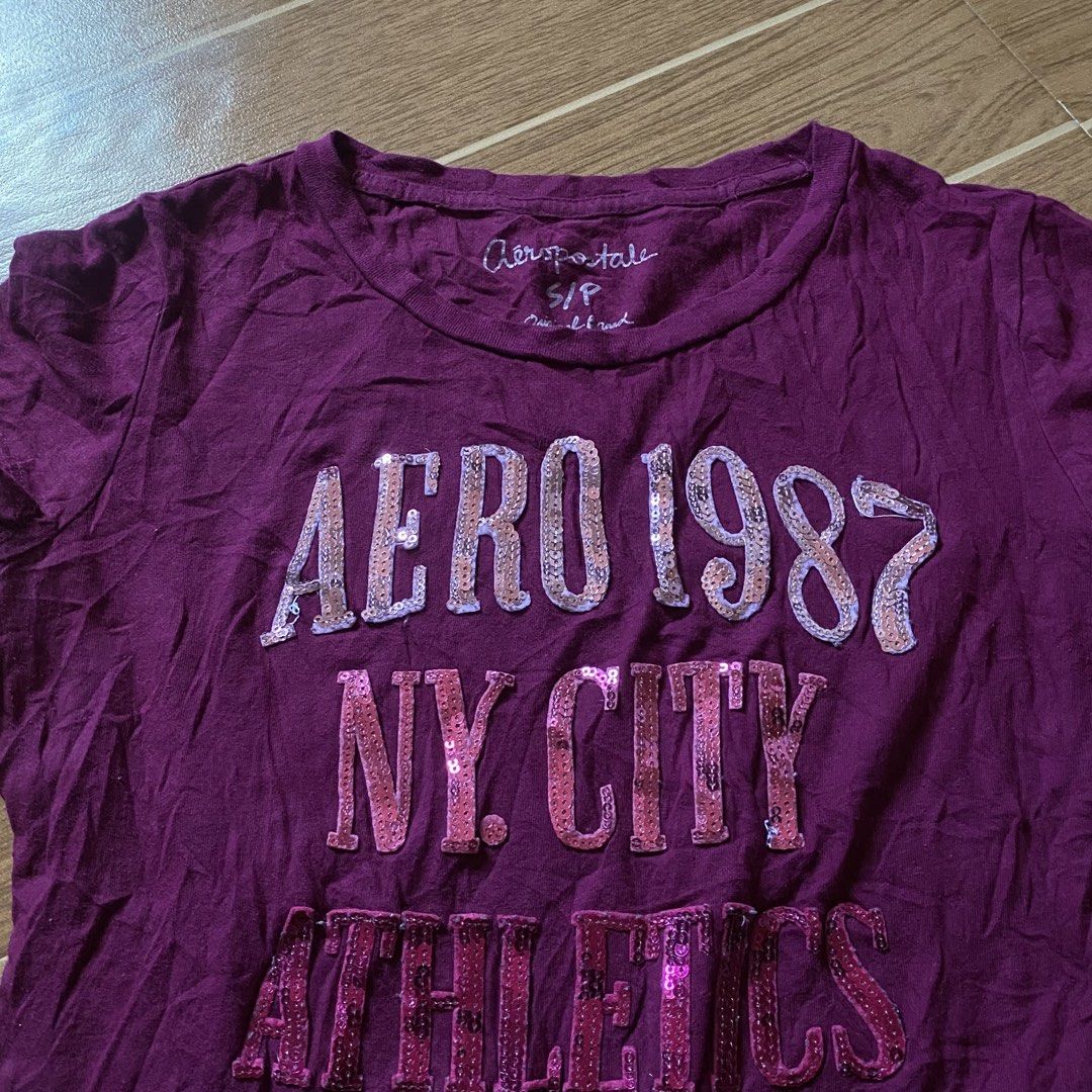 Aeropostale shirt (Category: Shirts) located in Paete. Submitted by fat.archives (Listing ID 1466385992, Image 2). Description: Dimes Bust 16 Length 21 +sf.