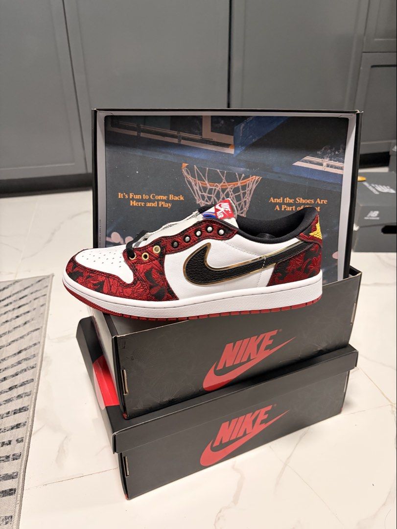 Air Jordan 1 Low Garden (Category: Sneakers) located in Olongapo. Submitted by ocsan (Listing ID 1464742241, Image 2). Description: BNEW! - TITAN 22 RELEASE! - SIZES AVAILABLE: 9.5US - 1 PAIR 8.5US - 1 PAIR PM. Thanks. Location: Olongapo City. Note: PWEDE RIN STRAIGHT SWAP ANG ISA SA KOBE 9 CNY SIZE 9..