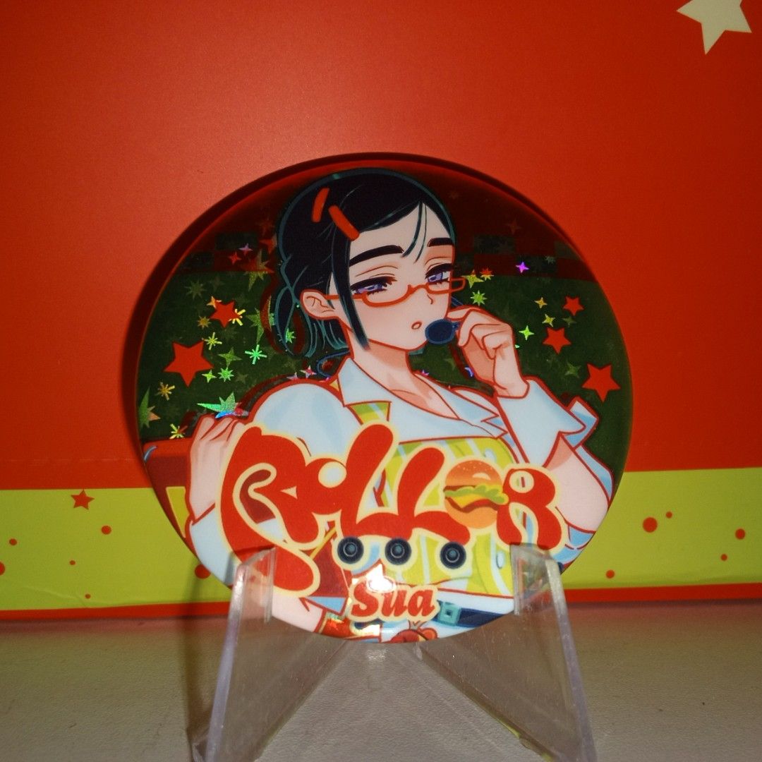 Alien Stage Sua rss can badge (Category: Character Goods) located in Magarao. Submitted by fiorsceavocatoes (Listing ID 1466474178, Image 1). Description: ₱300 (₱250 if will take another item from my listings) - official anlst merch.