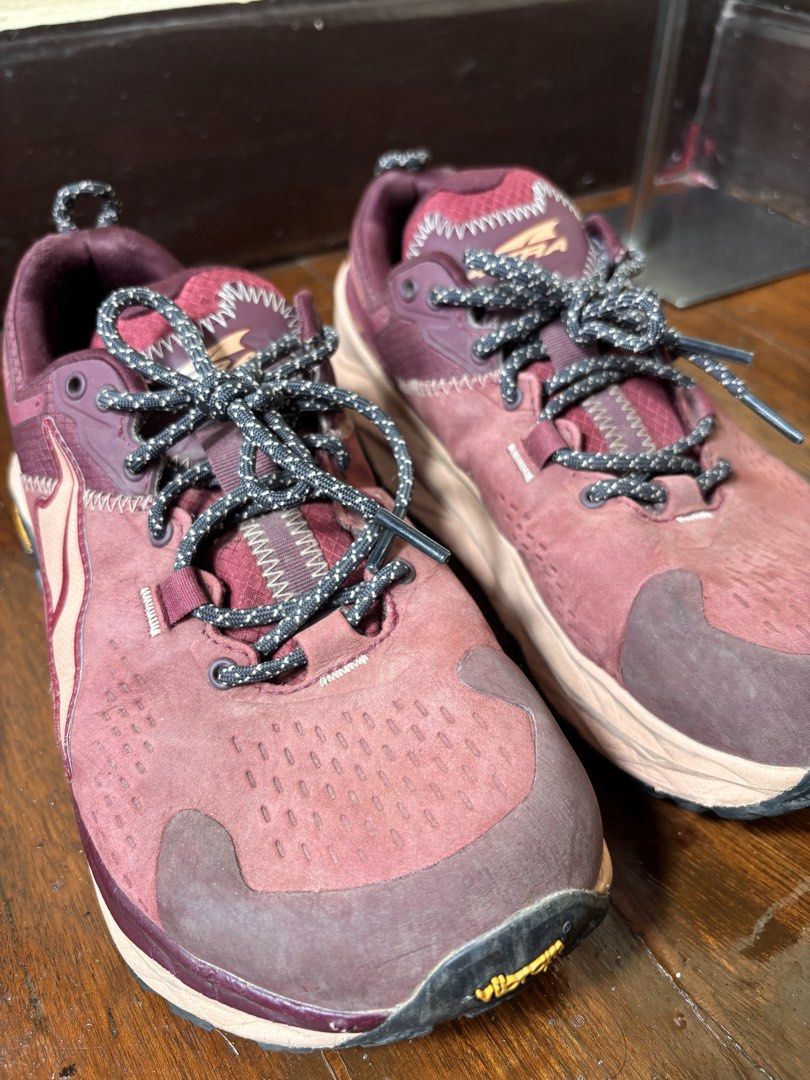 Altra Hiking Shoes (Category: Sneakers) located in Manila. Submitted by earlylifecrisis3 (Listing ID 1466453988, Image 2). Description: Size 6 Condition 9/10 Measure it by inch Insole: 9.5 Outsole: 11.5 Heels: 2.5 •Refund / Returns not allowed allowed •Please do check the dimensions size on labels sometimes are not accurate on the sizing •Ask me before purchasing.