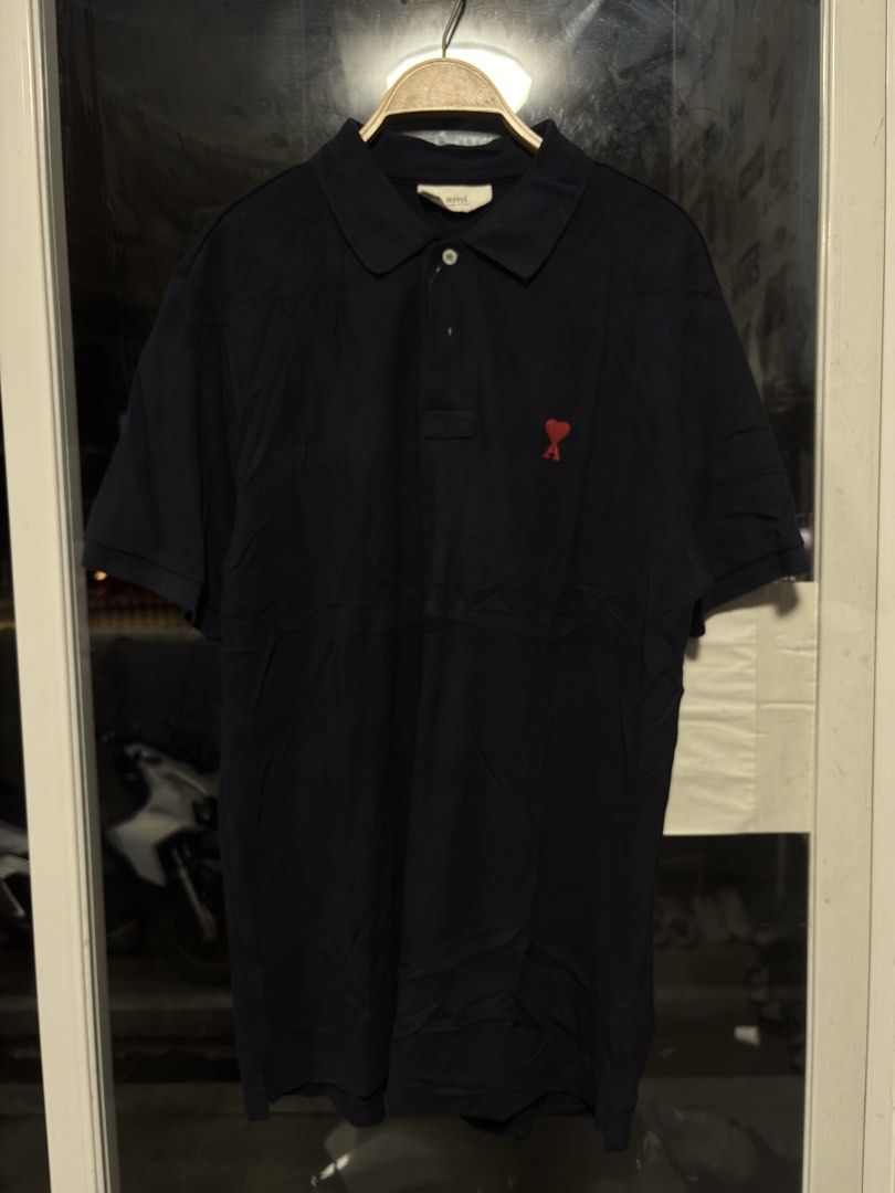 AMI POLO SHIRT (Category: Formal Shirts) located in Rizal. Submitted by underrated.klyde (Listing ID 1466469852, Image 1). Description: BEST FIT LARGE PRESTINE CONDITION 9.8/10 COLOR RATE NO ISSUE TAYTAY RIZAL.