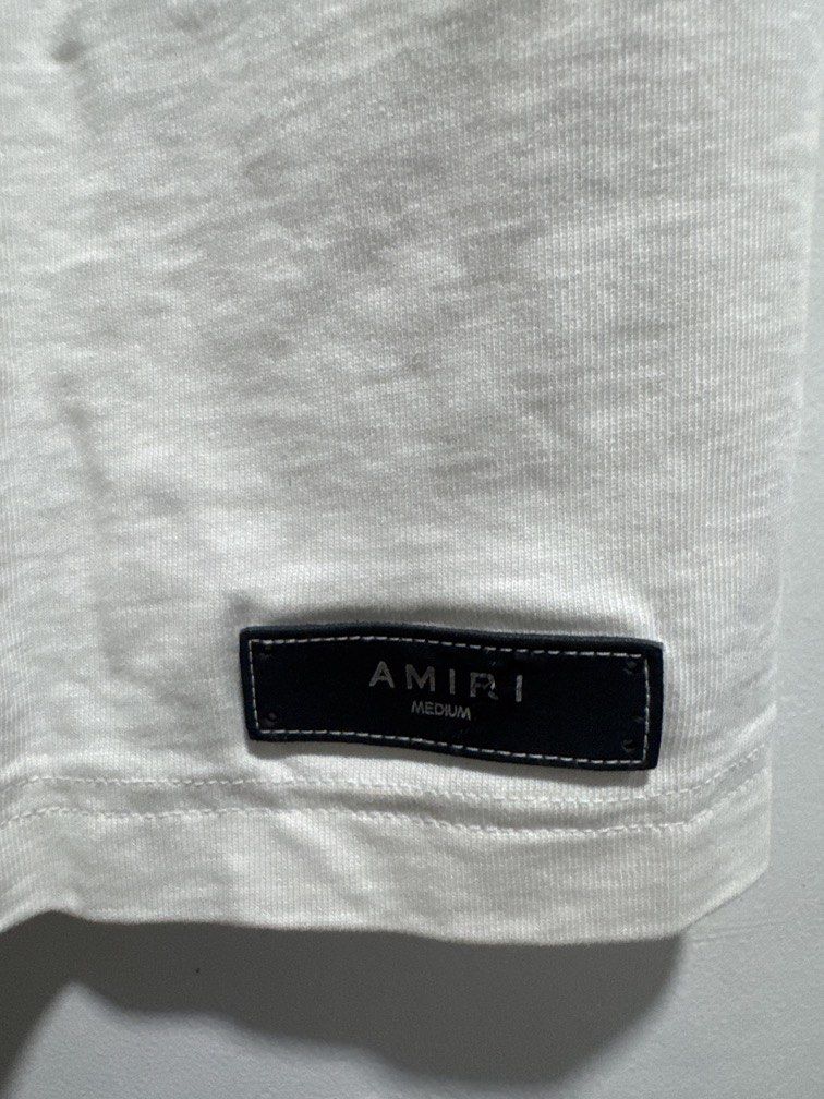 AMIRI SHIRT (Category: Luxury Apparel) located in Santa Ana. Submitted by deyaaaan88 (Listing ID 1466486285, Image 3). Description: Box type Dimes 20x25 XXS on tag fit to Small-Medium.