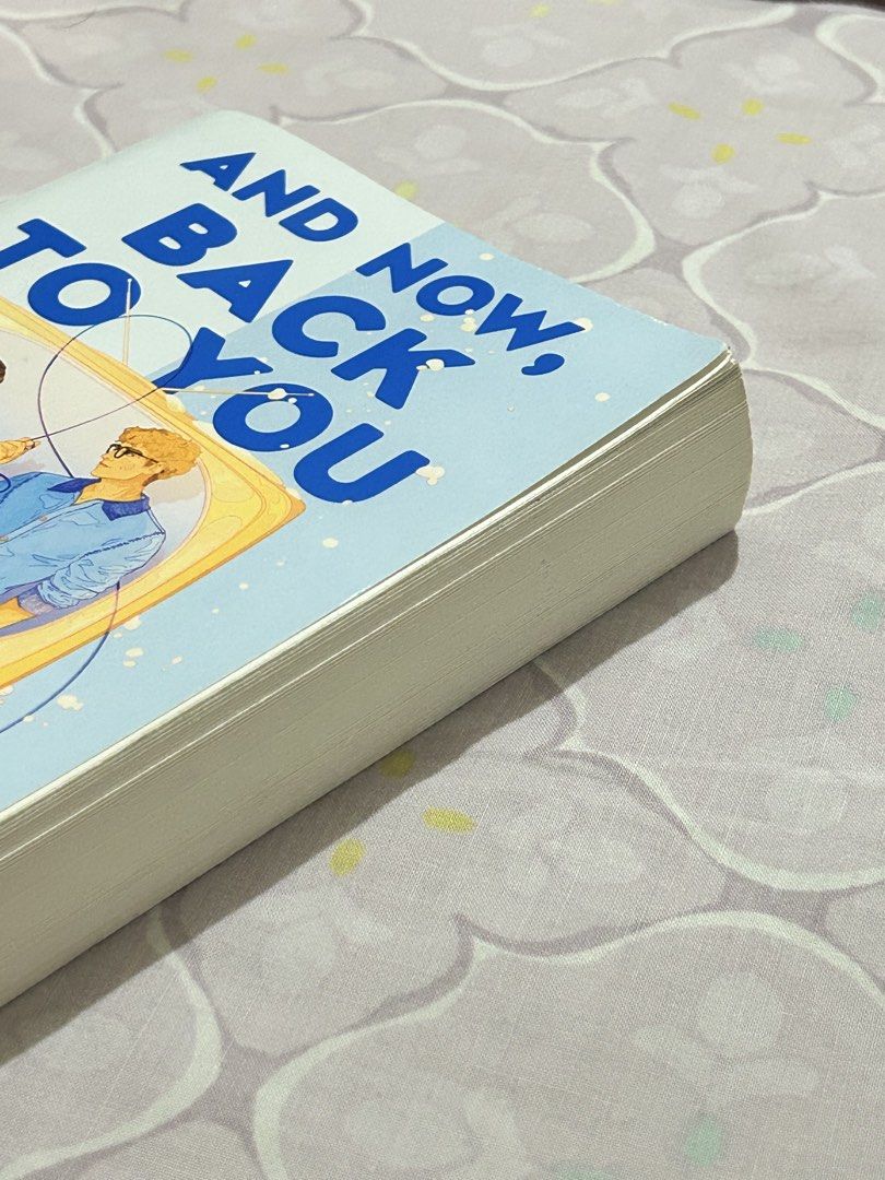 And Now, Back to You by B.K. Borison (Category: Storybooks) located in Lipa City. Submitted by namjooniefy (Listing ID 1466501854, Image 3). Description: - original copy from Fullybooked (see price tag at the last photo) - 1 week old pa lang; finished reading it already :) MOD: J&T direct MOP: Bank transfer.