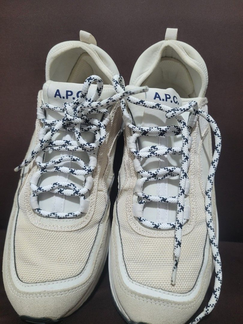 APC Run Around Sneakers (Category: Sneakers) located in Bulacan. Submitted by oldfold (Listing ID 1466456605, Image 3). Description: Very good condition. See last pic for issue(scratch). US:8 Euro:41.