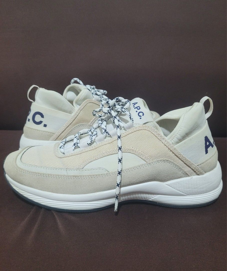 APC Run Around Sneakers (Category: Sneakers) located in Bulacan. Submitted by oldfold (Listing ID 1466456605, Image 1). Description: Very good condition. See last pic for issue(scratch). US:8 Euro:41.