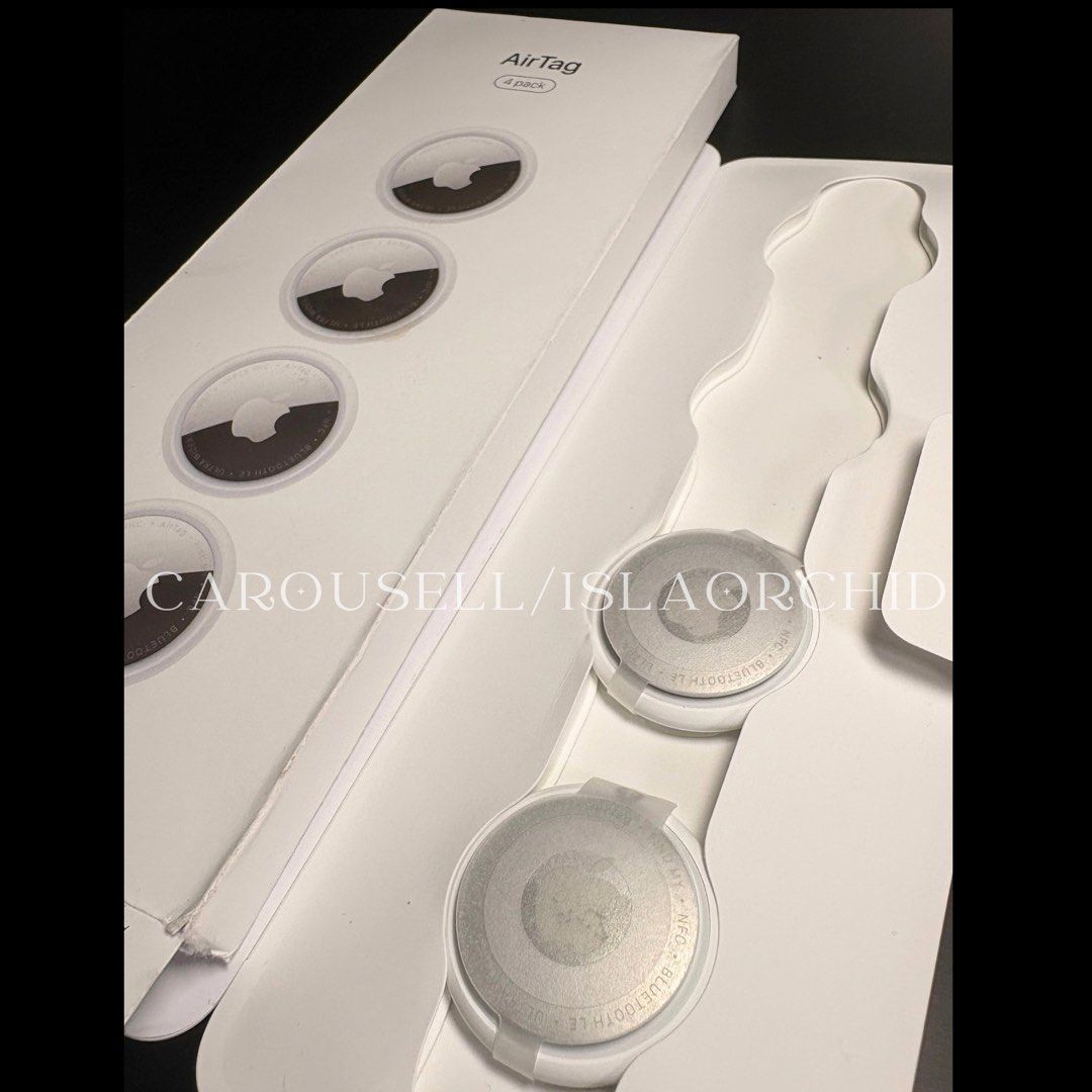 Apple Airtags 2nd Gen (Category: Other Gadgets) located in Ajuy. Submitted by islaorchid (Listing ID 1466531987, Image 1). Description: Apple AirTag 2nd Gen — Brand New • 2 available | sold per piece| box not included • Perfect for tracking keys, bags, luggage, pets, and other essentials • not activated / unused Iloilo City: **Shipping fee c/o buyer ✨PLEASE READ • No-rush shipping. Allow 2-3 business days for processing. • Item condition will be 