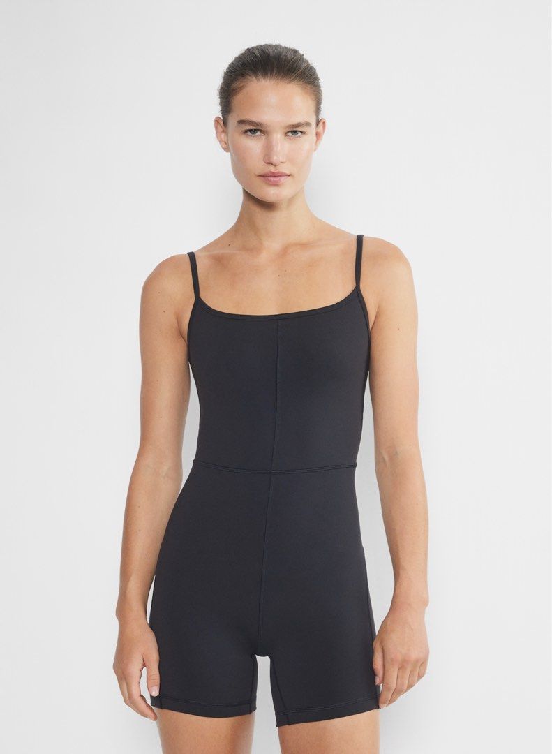 Aritzia Divinity 5 Romper (Category: Activewear) located in Mandaluyong City. Submitted by sofsstuff (Listing ID 1466394606, Image 2). Description: Aritzia Divinity 5 Romper 🤸🏻‍♀️ - new with tags! - sold out on website and retails for 5,500 - perfect for workout classes and super cute for a hike - message for actual photos - price is negotiable! .