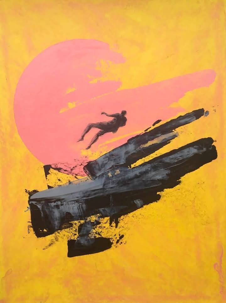 Artwork / Painting ( Unframed ) " Dream Horizon " (Category: Art & Prints) located in Santa Rosa. Submitted by teph.l (Listing ID 1466386090, Image 1). Description: “Dream Horizon” Unframed Painting Php 5,000 Medium: Acrylic latex on multipurpose board Size: approx 20 x 15 inches Ap Marfil 2026 MOP: GCASH Shipment: LBC/ Lalamove Shipping fee shouldered by the buyer.