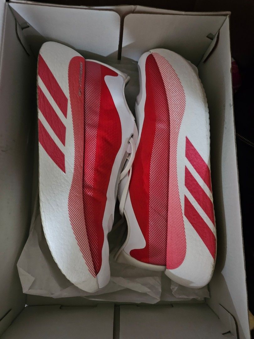 Asics Megablast Superblast Adidas Adios Pro Hyperboost Edge US12 (Category: Sneakers) located in Mandaluyong City. Submitted by cyclode (Listing ID 1466383043, Image 3). Description: Megablast US 12.5 Bnew 11000 SB3 US 12.5 60km+ 7000 Adios Pro 4 US 12.5 50km+ 6000 Hyperboost Egde US 12 50km+ 8000 All are in prestine condition and super clean Price is firm .