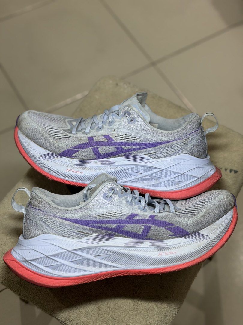 ASICS SUPERBLAST 2 (Category: Sneakers) located in Manila. Submitted by northbricks (Listing ID 1466462026, Image 1). Description: FOR SALE‼️ STEAL ‼️ ASICS SUPERBLAST 2 “ BLUE FADE/EDO PURPLE” SIZE 9US | 42.5EU | 8UK ₱4,180 (₱14,090 SRP) Needs Cleaning RFS : UPGRADE PM FOR MORE DETAILS.