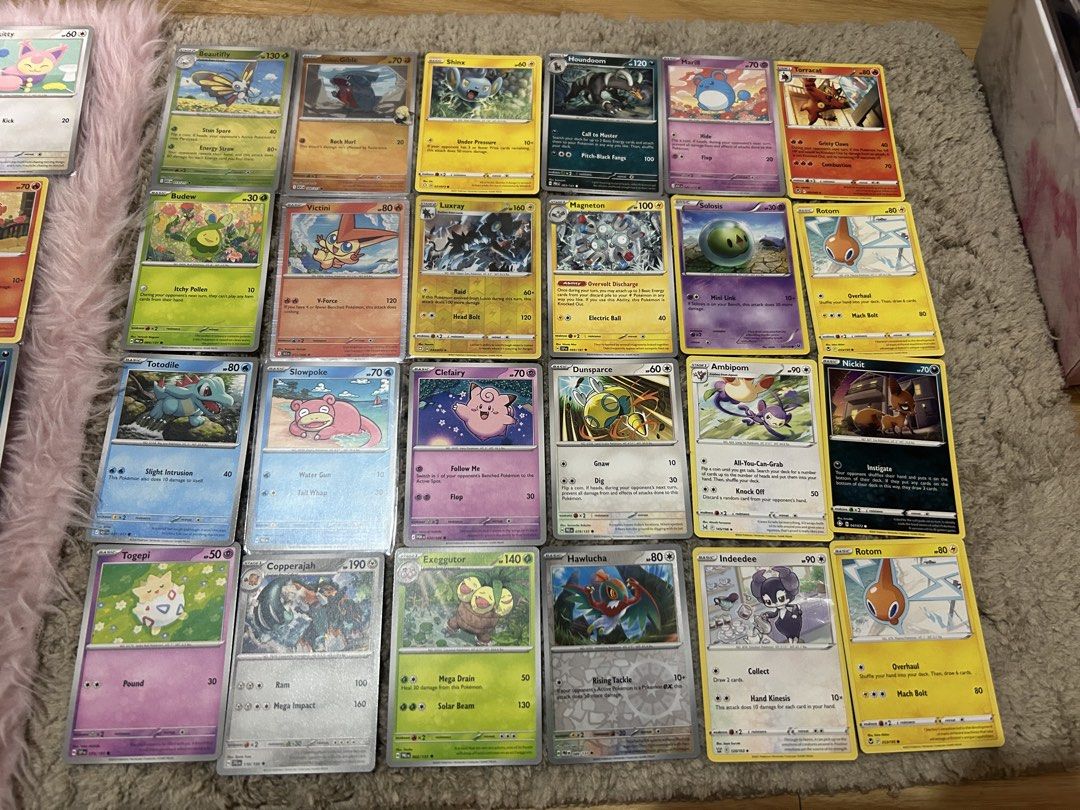 Assorted characters (Category: Raw Singles) located in Cavite. Submitted by zacharyyy__ (Listing ID 1466436316, Image 3). Description: For sale rush for take all 2500 pesos only Ascended heroes box includes: - Zekrom promo card sealed - Dice sealed - Energy cards sealed - Card sleeves sealed - Redeem cards 6 pcs Silver tempest box includes: - Vstar badge - 2 coins - Dice sealed - Energy cards sealed - Card sleeves sealed - Redeem cards 7 pcs Incl