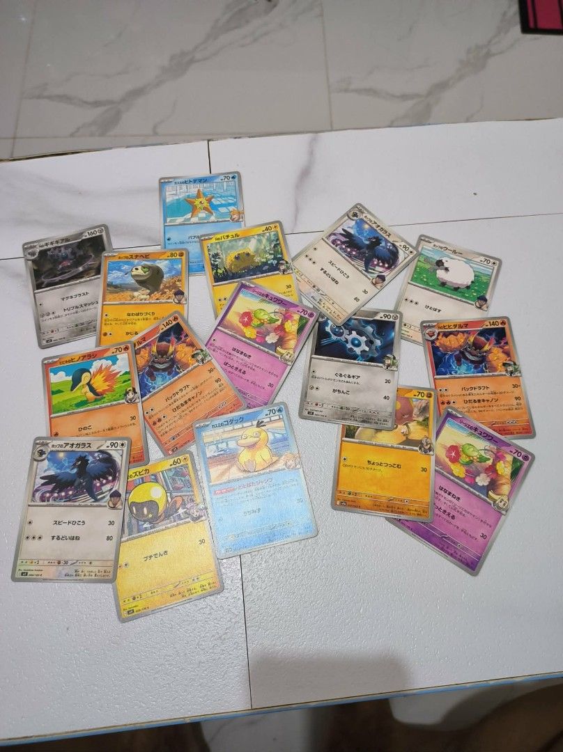 Assorted characters (Category: Raw Singles) located in Manila. Submitted by jo_daph (Listing ID 1466465694, Image 2). Description: pøkêmon càrds aspack 1.2k.