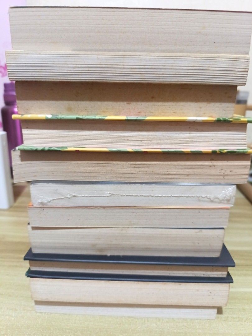 Books for sale! (Category: Storybooks) located in Pasig City. Submitted by sukiyakixo (Listing ID 1466353301, Image 2). Description: - Titles include: Tomorrow, Tomorrow, and Tomorrow 500 Daisy Jones & The Six 500 Breasts and Eggs 500 Chloe and the Kaishao Boys hardback 400 These Violent Delights (new) 400 The Witcher: The Last Wish (new with plastic) 500 Legends & Lattes 500 The Appeal 400 Nettle & Bone hardback 400 Miracle Creek 400 Atomic Habi