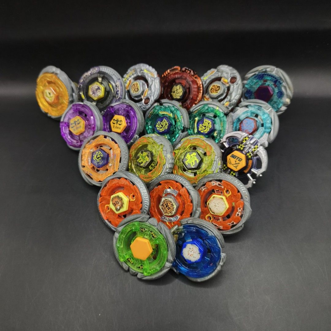 Assorted Metal Fight Beyblade (Category: Action & Battle Toys) located in Cainta. Submitted by beycollect (Listing ID 1466490233, Image 1). Description: ‼️Accepting Offers via PM‼️ Delivery Service via Lalamove or J&T & Flash • If Lalamove can be picked up in (Pasig, Mandaluyong, Taguig) • Can also do meetups Conditions: 9/10 RFS: Extra Beys (Semi Quitting) ➡️ ALL BEYS ARE AVAILABLE ✉️ Please don't hesitate to message for us to transact - Feature