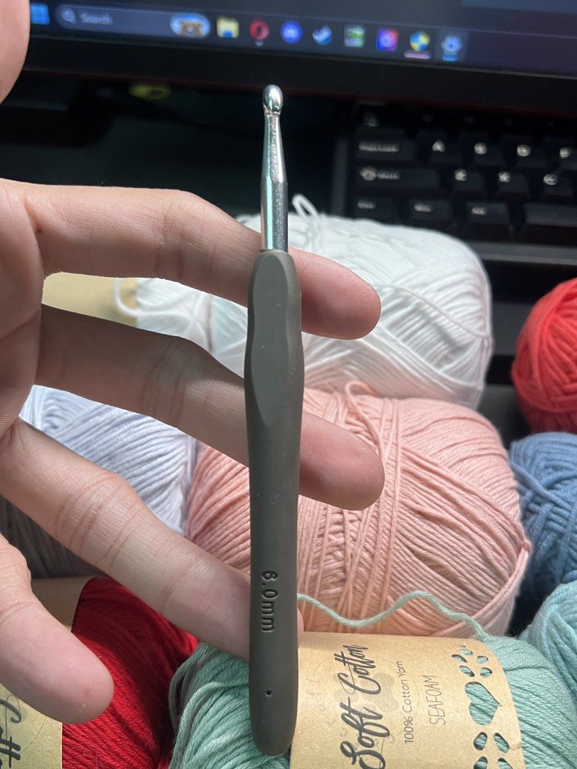 Assorted Yarn Destash (Category: Craft Supplies & Tools) located in Caloocan City. Submitted by 1101j (Listing ID 1466361399, Image 2). Description: Decluttering Assorted yarn including one hook for sale. Take all for ₱450, what you see is what you get Metro manila Delivery preferably thru lalamove to be shouldered by buyer.
