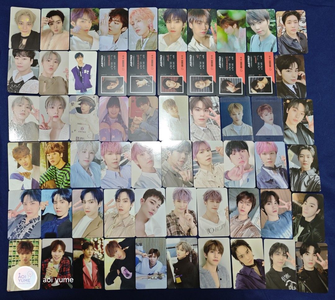 ASTRO Photo Card Onhand (Category: K-Wave Merchandise) located in Dasmarinas. Submitted by aoiyume29 (Listing ID 1466457738, Image 1). Description: - Official ASTRO Photocard - Perfect for Aroha completing sets or bias collecting - Message for more details on specific member versions -Negotiable- -shapi c/o- -gcash payment- -PM me to know the available stock- -price depends on the version- -X Sensi- 🙅‍♀️NO UNBOXING VIDEO, NO REFUND🙅‍♀️ .