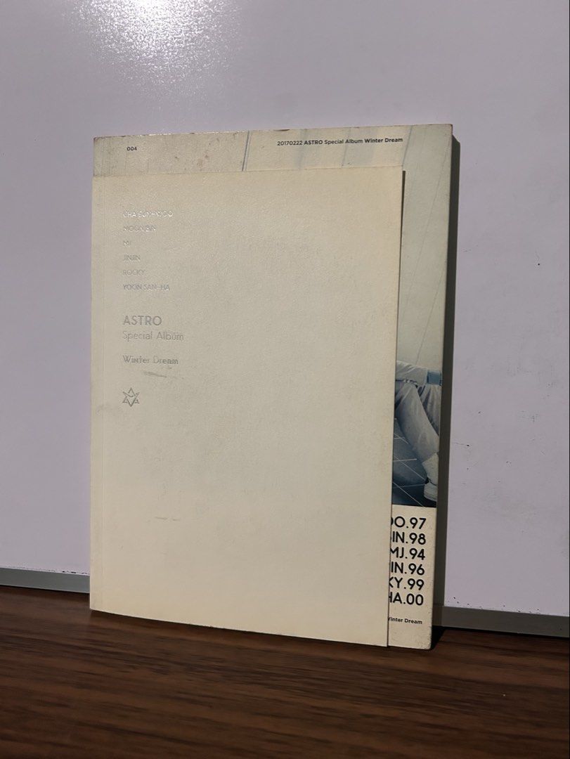 ASTRO Special Album - Winter Dream (2017) (Category: Everything Else Others) located in Quezon City. Submitted by jksrnae (Listing ID 1463470996, Image 2). Description: 🎵 ASTRO Special Album – Winter Dream Includes: Album + CD + Photocards Condition: Used; has visible dirt/wear MOP: GCASH RFS: Decluttering 📸 Please check photos for condition before buying..