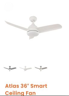 Möwe Smart Ceiling Fan MW368F, Furniture & Home Living, Lighting & Fans ...