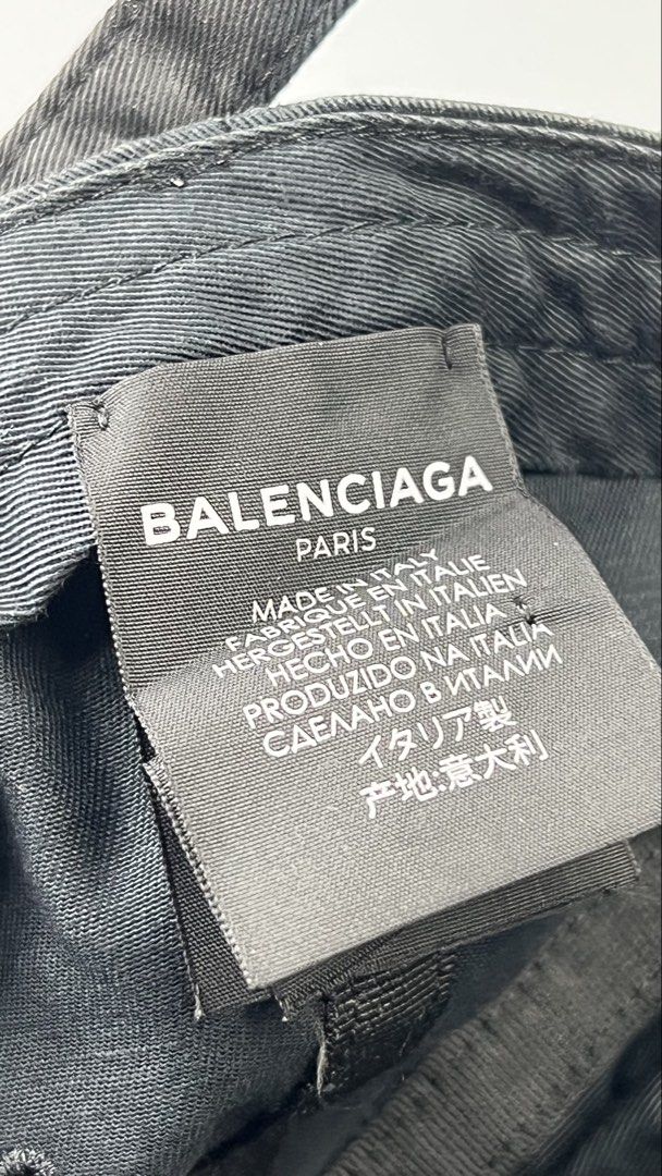 Authentic Balenciaga Cap (Category: Caps & Hats) located in Manila. Submitted by reclaim.13 (Listing ID 1466504033, Image 3). Description: Authentic Balenciaga Cap - 100% legit - Money back guarantee if proven fake - Repainted due to fadings - Good condi - no issue no scratches .