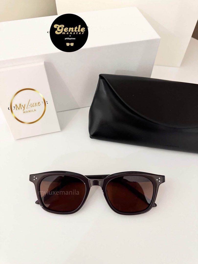 Authentic Gentle Monster - Noho R12 (With Box Set) (Category: Sunglasses & Eyewear) located in Manila. Submitted by myluxe.manila (Listing ID 1466357820, Image 2). Description: Want to cop yours? Order now & Receive it today! Onhand and ready to deliver ✨ ⭐️CELEBRITY TRUSTED SHOP ⭐️ 🤩 LOWEST PRICE IN THE MARKET 🤩 All Brand new and actual photos/videos posted Legit Import from Seoul, South Korea 🇰🇷 We accept cod same day delivery thru grab or 