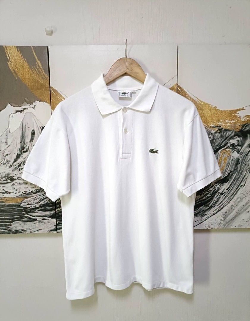 Authentic vintage polo shirt Lacoste (Category: Tshirts & Polo Shirts ) located in Magalang. Submitted by itskate_cc (Listing ID 1466470017, Image 2). Description: AUTHENTIC VINTAGE LACOSTE ACTUAL SIZE USING INCHES ARMPIT TO ARMPIT/ WIDHT 20 LENGHT/26 FITTINGS IS LARGE Excellent Condition ISSUE NO Message if you have any other question about sizing. We do shipping nation wide I'm also A open for video call so that you can see the item you 're int