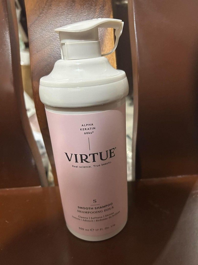 Virtue Labs Smooth Shampoo 500ml / 17 fl. oz (Alpha Keratin 60ku Frizz Control Pump Bottle) (Category: Hair) located in Cavite. Submitted by jjcollectivefinds (Listing ID 1466423492, Image 1). Description: .