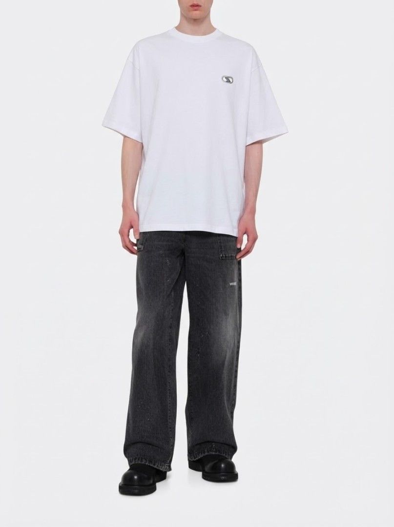 AUTHENTIC We11done Metal Buckle Embossed Letters Actual size using (Category: Activewear) located in Magalang. Submitted by itskate_cc (Listing ID 1466468577, Image 1). Description: AUTHENTIC We11done Metal Buckle Embossed Letters Actual size using inches Waistline /Widht 22 Lenght/31 fittings is XL Excellent Condition, Issue:0 Message if you have any other question about sizing. We do shipping nation wide I'm also open for video call so that you