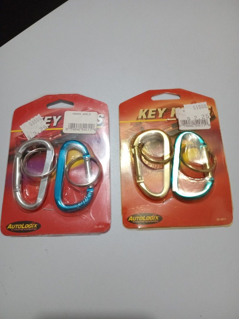 Autologix Carabiner Key Ring Packs Assorted Colors 2 Sets (Category: Accessory Holder, Box & Organizers) located in Marikina City. Submitted by joyful.finds (Listing ID 1466356743, Image 1). Description: key klips 150 per pack.