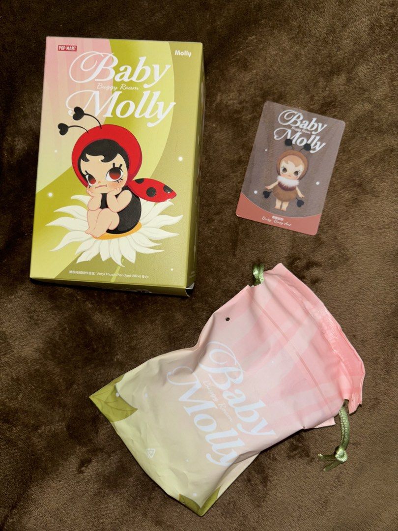 Baby Molly Buggy Roam (Category: Designer & Blind Box Toys) located in Manila. Submitted by shopiness___ (Listing ID 1466503712, Image 1). Description: BRAND NEW SEALED FOIL rfs: not my prio .