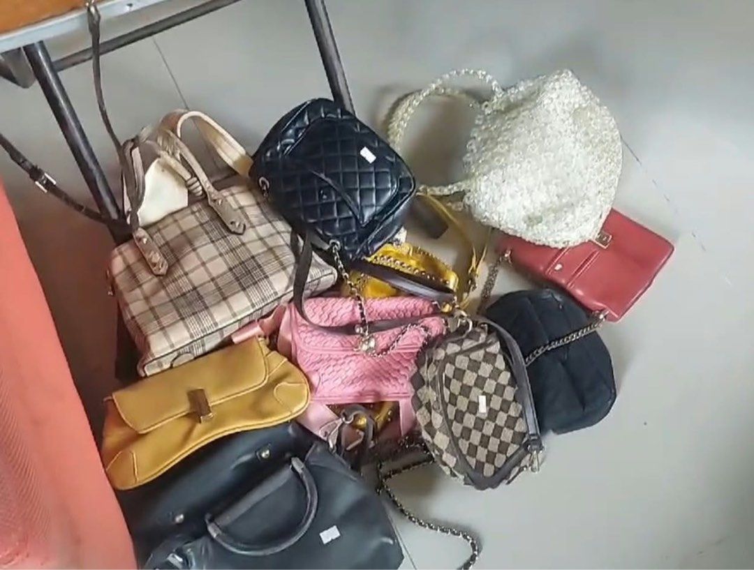 Bags For Sale 53 pcs (Category: Cross-body Bags) located in Manila. Submitted by cassielaptop (Listing ID 1466445183, Image 1). Description: For take all 53 pcs .