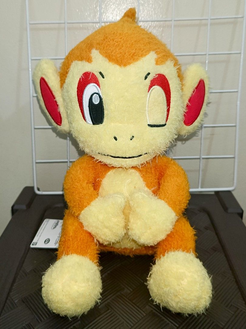 Banpresto Pokemon Chimchar Plush (Category: Plushies & Soft Toys) located in Pasig City. Submitted by sleepyfairy (Listing ID 1466404194, Image 1). Description: message me if you have questions about the item 🫶🏻 shipping fee shouldered by buyer 🩷.