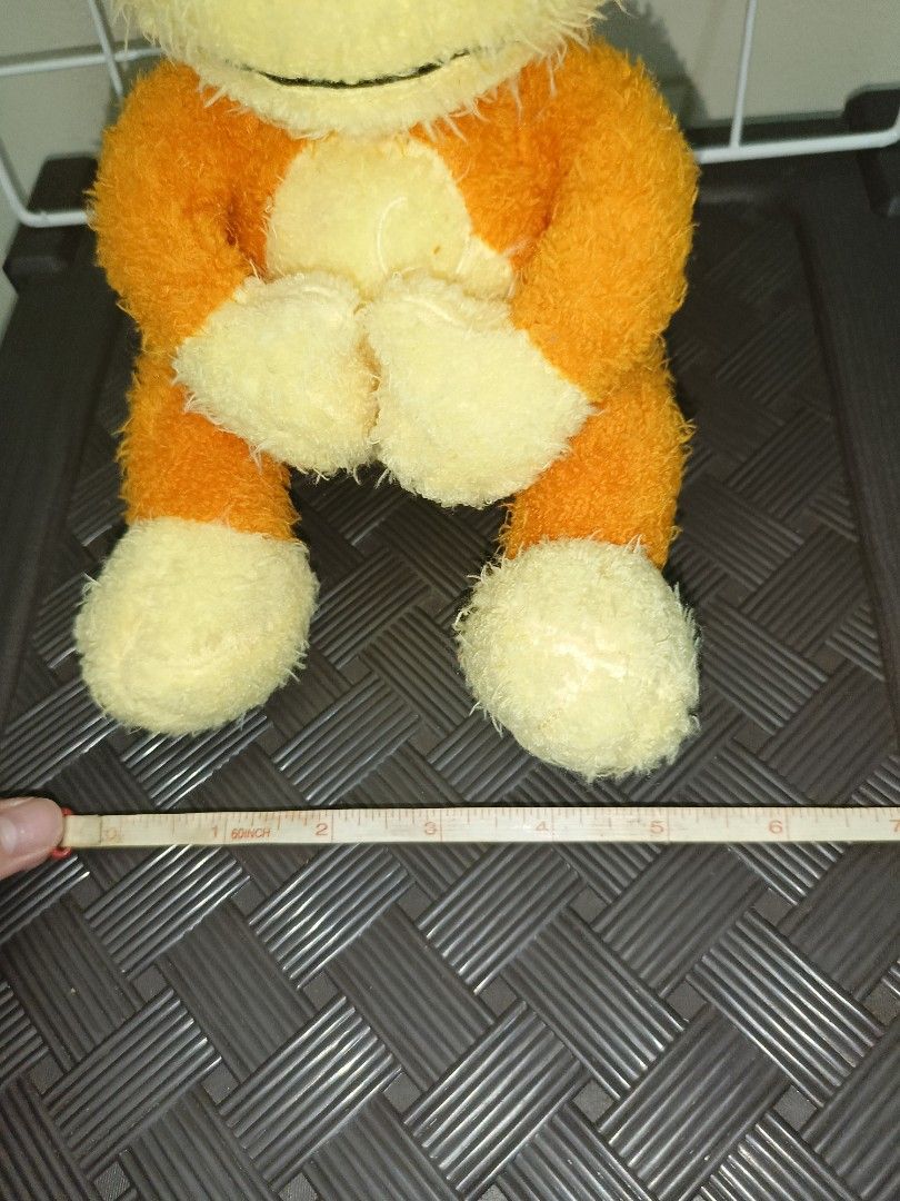 Banpresto Pokemon Chimchar Plush (Category: Plushies & Soft Toys) located in Pasig City. Submitted by sleepyfairy (Listing ID 1466404194, Image 3). Description: message me if you have questions about the item 🫶🏻 shipping fee shouldered by buyer 🩷.