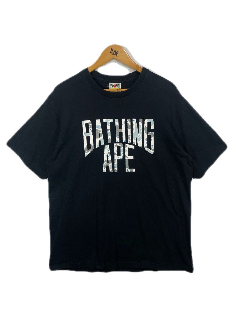 BAPE SCRIPT TEE (Category: Tshirts & Polo Shirts ) located in Bongabong. Submitted by busywork.ph (Listing ID 1466340264, Image 2). Description: Bape shirt excellent no issue.