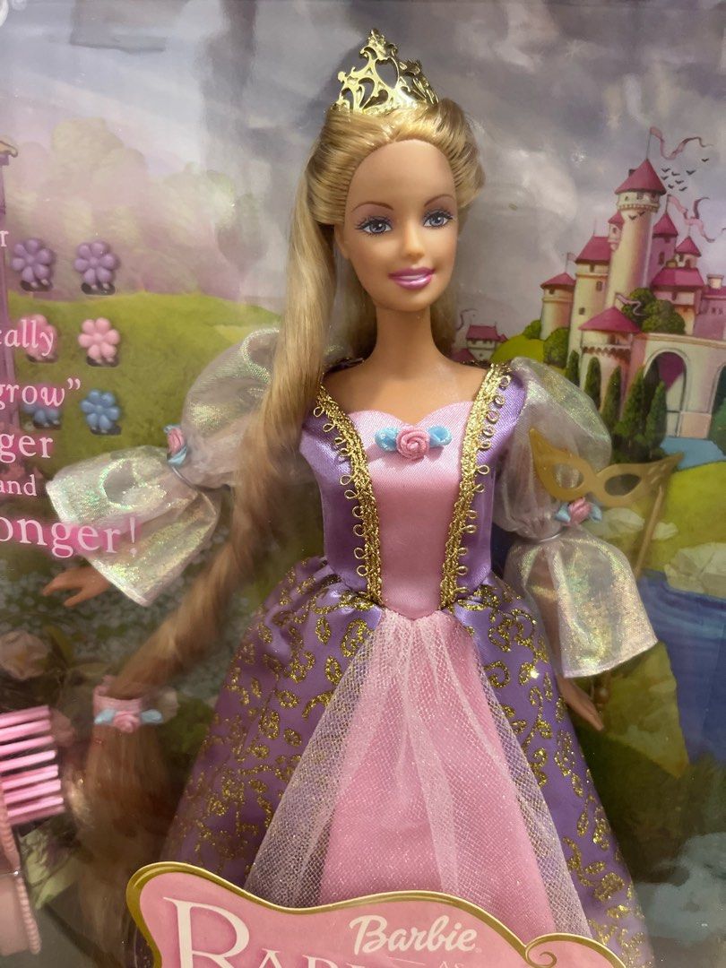 Barbie as Rapunzel 2001 NIB (Category: Kids Toys) located in Davao. Submitted by urmymel0dy (Listing ID 1466549822, Image 2). Description: Barbie as Rapunzel 🎨🖼️ ➡️NRFB ➡️ some imperfections on the box but overall in good condition ➡️ Please check each photo for the price of each item. ➡️All items are sold AS-IS. So please review photos and details before purchasing. ➡️Please message only if you’re a serious buyer. ➡️ First to pay policy Thanks