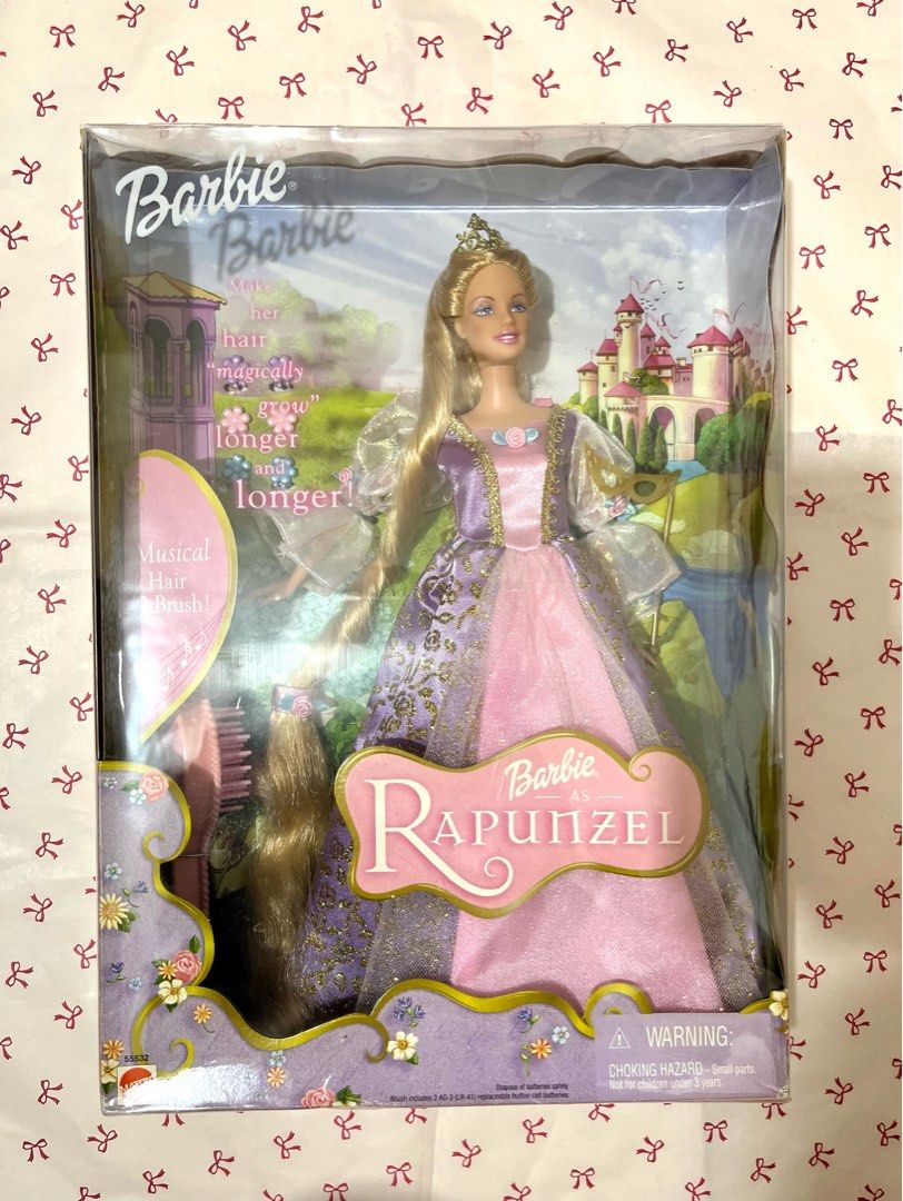 Barbie as Rapunzel 2001 NIB (Category: Kids Toys) located in Davao. Submitted by urmymel0dy (Listing ID 1466549822, Image 1). Description: Barbie as Rapunzel 🎨🖼️ ➡️NRFB ➡️ some imperfections on the box but overall in good condition ➡️ Please check each photo for the price of each item. ➡️All items are sold AS-IS. So please review photos and details before purchasing. ➡️Please message only if you’re a serious buyer. ➡️ First to pay policy Thanks