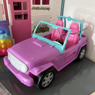 Barbie Pink Convertible Toy Car, Toys & Collectibles, Toys, Kids Toys ...