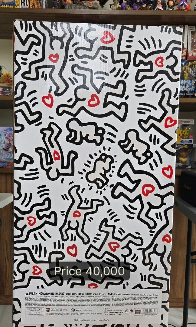 Bearbricks (Category: Designer & Blind Box Toys) located in Antipolo. Submitted by kentoy6666 (Listing ID 1466375005, Image 3). Description: Be@rbrick On hand / Slightly Negotiable 1000% Andy Warhol - 47k 1000% Keith Haring - 40k 400% & 100% van Gogh - 25k.