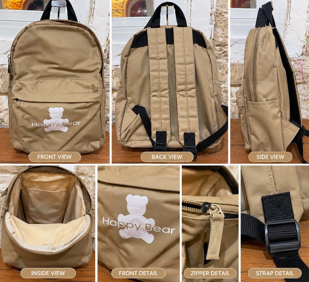 beige casual backpack L13x12 (Category: Backpacks) located in San Fernando. Submitted by dntjapansurpluselyu (Listing ID 1466336830, Image 1). Description: .