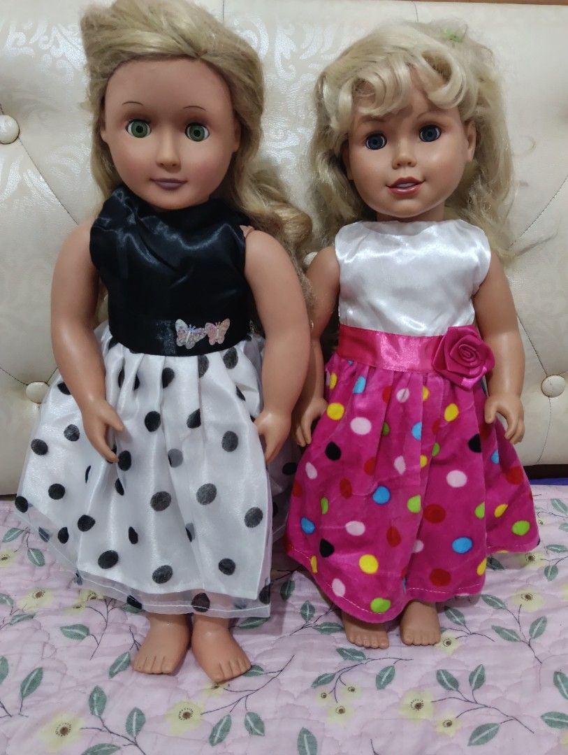 Big doll (Category: Announcements) located in Angono. Submitted by lala_tan (Listing ID 1466395885, Image 1). Description: big doll clothes batat generation Disney 18" inch doll clothes.